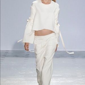 Ellery Mountainous Crop Top runway